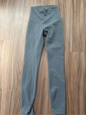 High-Waist Kids Leggings - Gray worn once excellent condition